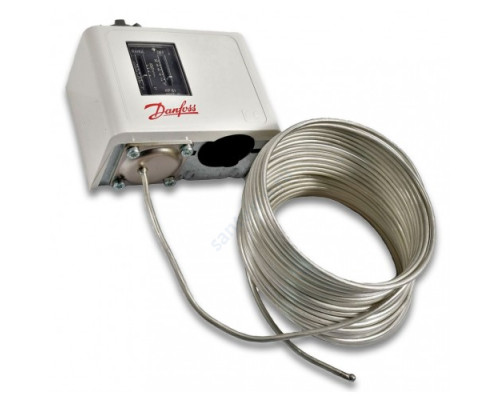 Реле температуры KP 61 с капиллярной трубкой L=3 м Danfoss 060L126766 Реле температуры KP 61 с капиллярной трубкой L=3 м Danfoss 060L126766