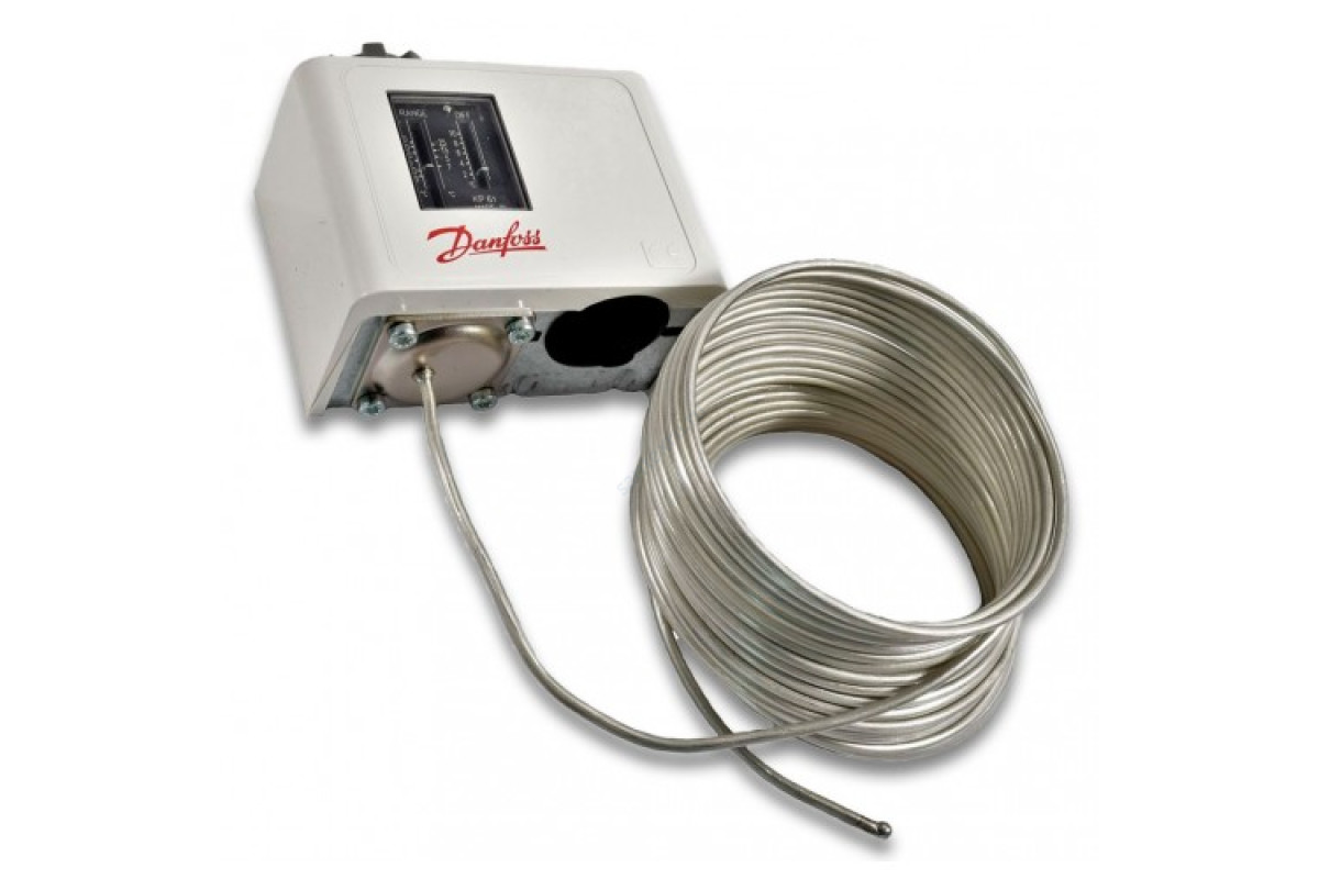 Реле температуры KP 61 с капиллярной трубкой L=6 м Danfoss 060L126466