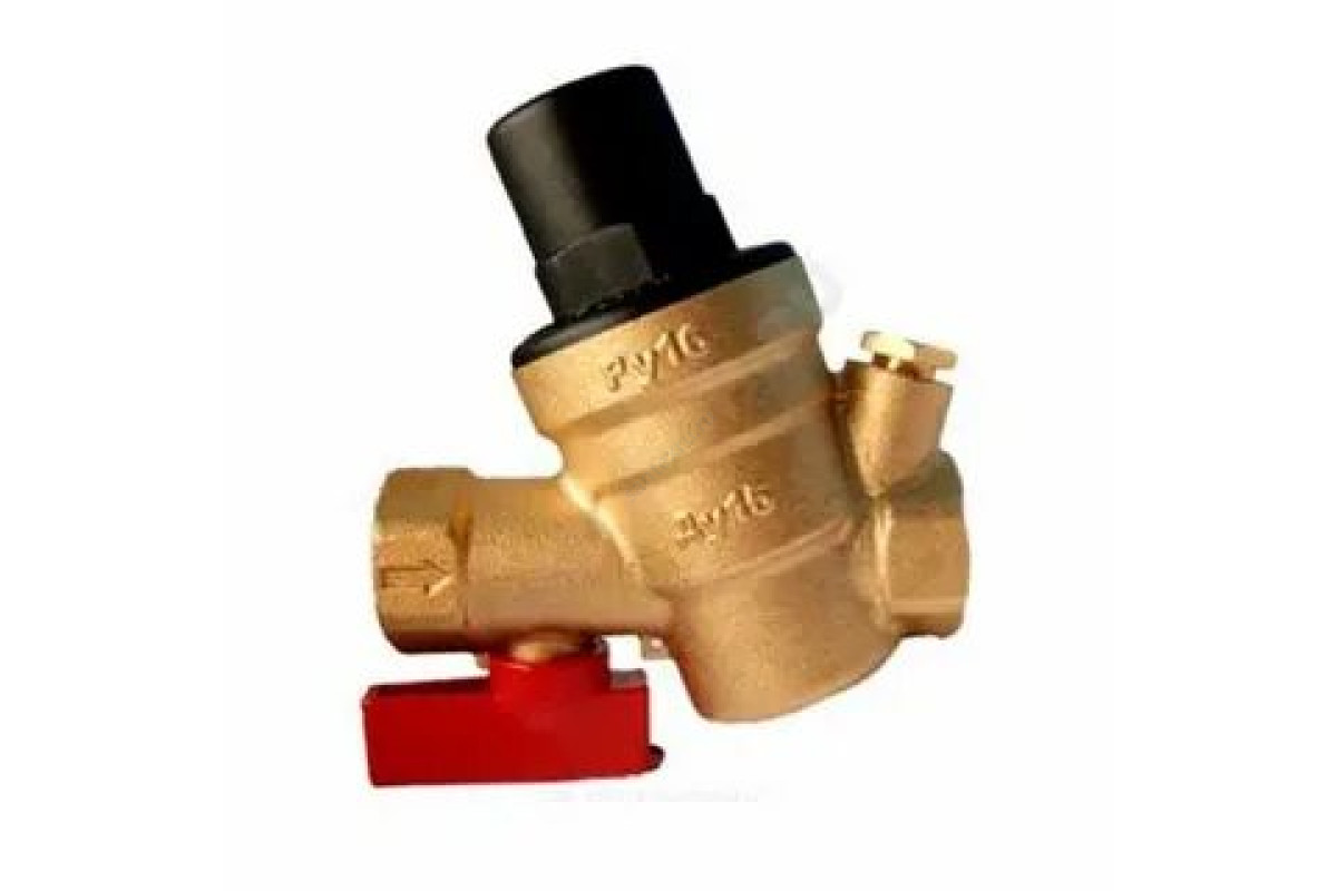 Регулятор давления мембранный латунь КФРД Ду 15 РУ16 1/2" ВР Рн=1 - 6бар Benarmo