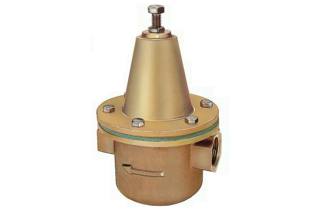 Регулятор давления мембранный бронза 10bis Ду 100 Ру25 4" ВР Рн=1 - 6бар Danfoss 149B7225