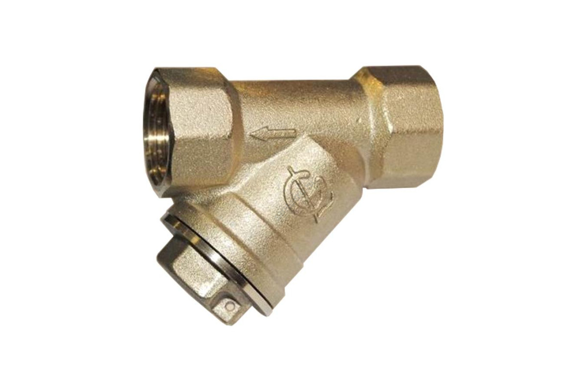 Фильтр сетчатый Y-образный латунь Ду 15 Ру16 G1 1/2" ВР 118002 ГАЛЛОП 118001