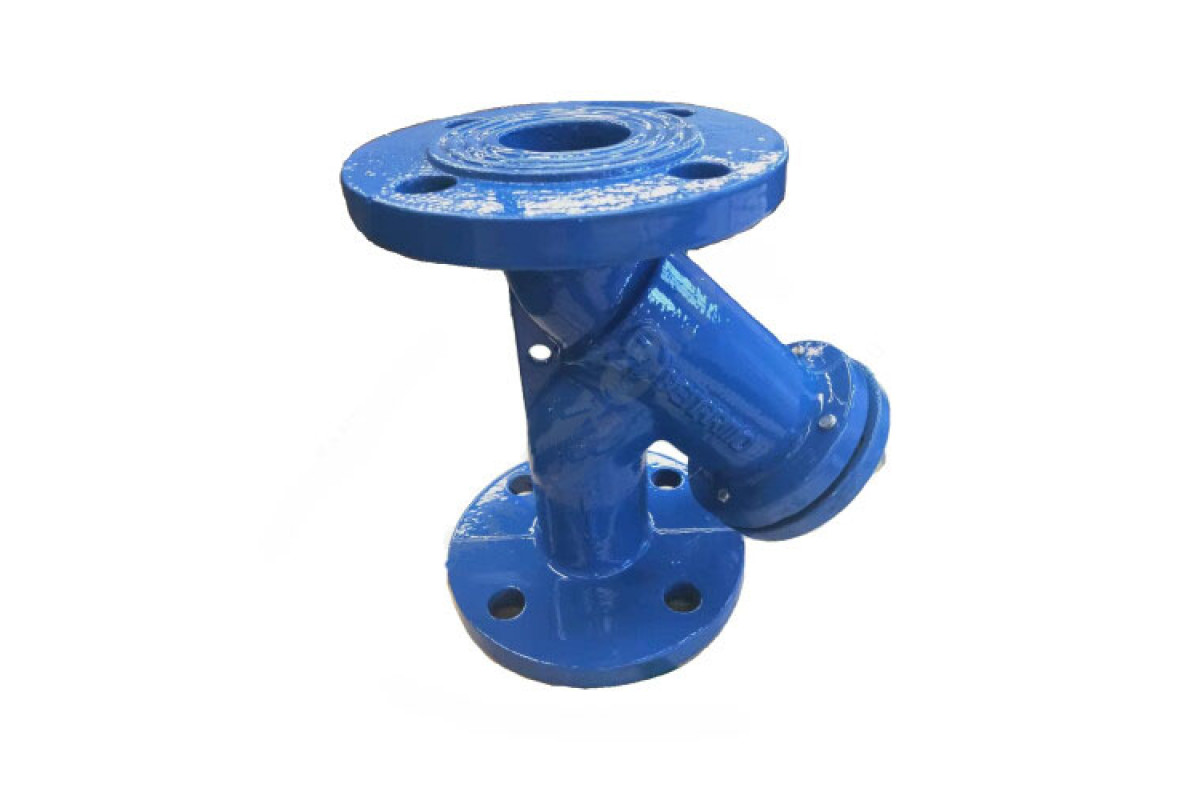 Фильтр сетчатый Y-образный чугун Ду 50 Ру16 Тмакс=300 oC фл со сливной пробкой Benarmo