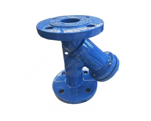 Фильтр сетчатый Y-образный чугун Ду 65 Ру16 Тмакс=300 oC фл со сливной пробкой Benarmo