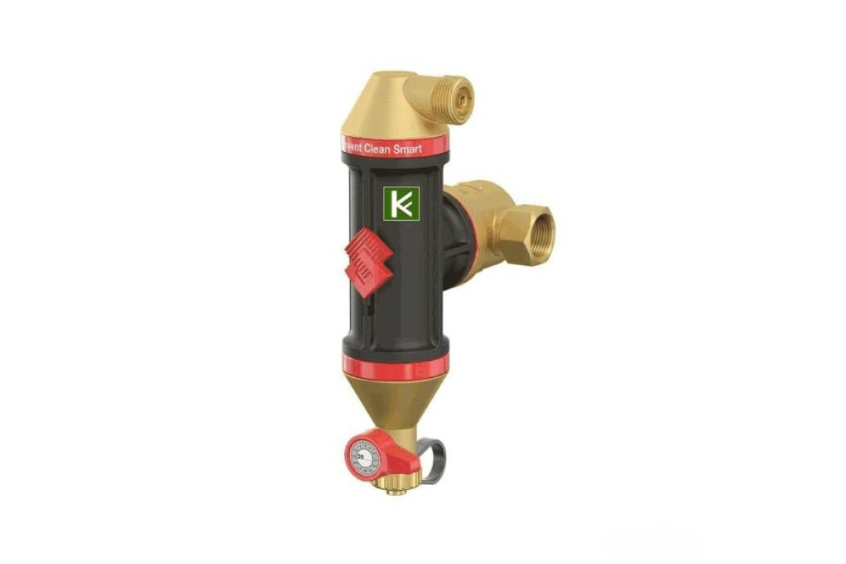 Сепаратор шлама и воздуха латунь Ду 32 Ру10 Rp1 1/4" ВР Flamco 30044