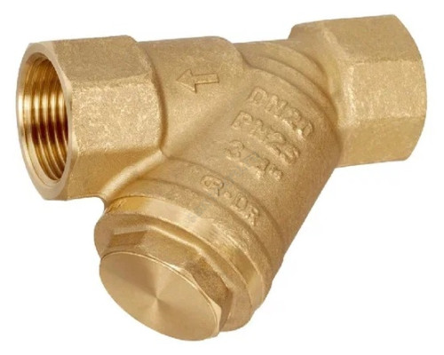 Фильтр сетчатый Y-образный латунь Ду 20 Ру25 Тмакс=130 oC G3/4" ВР FVR Danfoss 065B8236