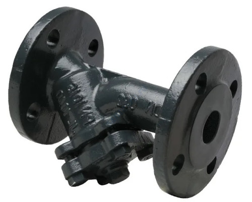 Фильтр сетчатый Y-образный чугун Ду 100 Ру16 фл FVF со сливной пробкой Danfoss 065B7748