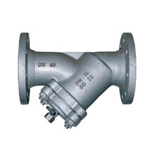 Фильтр сетчатый Y-бразный чугун Ду 400 Ру10 Тмакс=100 оC фл Y333P со сливным краном Danfoss 149B3791