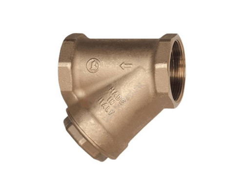 Фильтр магнитный сетчатый Y-образный латунь Ду 20 Ру30 G3/4" ВР R74M Giacomini R74MY004