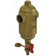 Дешламатор механический T-образный латунь Ду 32 Ру10 G1 1/4" ВР R146D Giacomini R146DY016