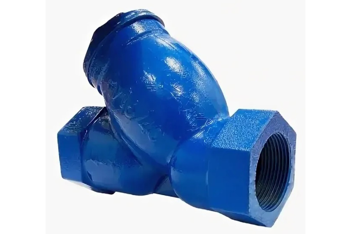 Фильтр магнитный сетчатый Y-образный чугун Ду 32 Ру16 G1 1/4" ВР ФММ Китай