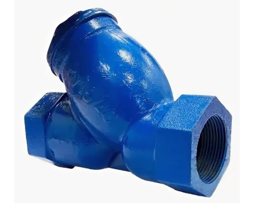 Фильтр магнитный сетчатый Y-образный чугун Ду 40 Ру16 G1 1/2" ВР ФММ Китай