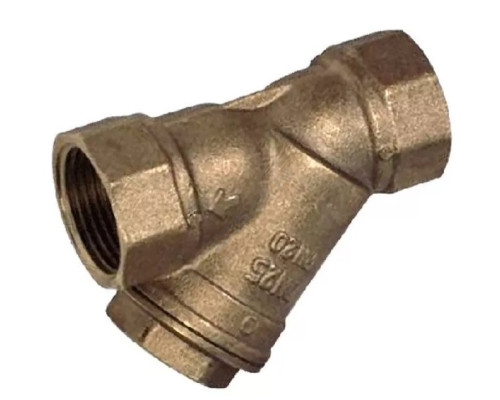 Фильтр сетчатый Y-образный бронза Ду 15 Ру20 Тмакс=120 oC G1/2" ВР F2143 Tecofi F2143-0015
