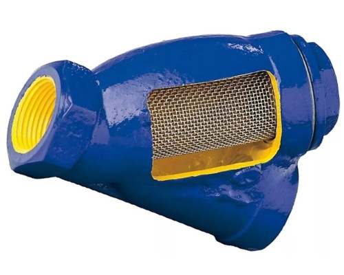 Фильтр сетчатый Y-образный чугун Ду 20 Ру16 Тмакс=200 oC G3/4" ВР 823А Zetkama 823A020C10