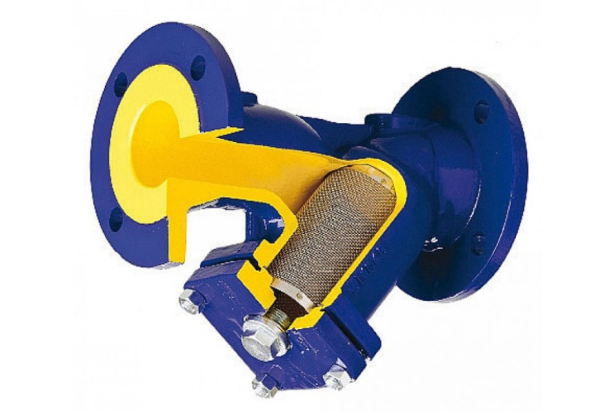 Фильтр сетчатый Y-образный чугун Ду 32 Ру16 Тмакс=300 oC фл 821А Zetkama 821A032C50