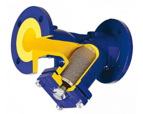 Фильтр сетчатый Y-образный чугун Ду 200 Ру16 Тмакс=300 oC фл 821А Zetkama 821A200C43