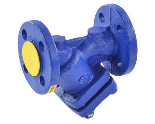 Фильтр магнитный сетчатый Y-образный чугун Ду 65 Ру16 Тмакс=300 oC фл 821А со сливной пробкой Zetkama 821A065C69