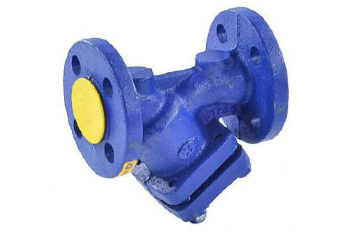 Фильтр магнитный сетчатый Y-образный чугун Ду 80 Ру16 Тмакс=300 oC фл 821А со сливной пробкой Zetkama 821A080C69