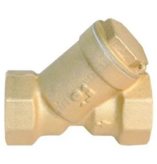 Фильтр сетчатый Y-образный латунь Ду 40 Ру25 G1 1/2" ВР БАЗ БАЗ.Ф.А50.40