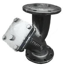 Фильтр магнитный сетчатый Y-образный чугун Ду 150 Ру16 фл ФМФ Луидор