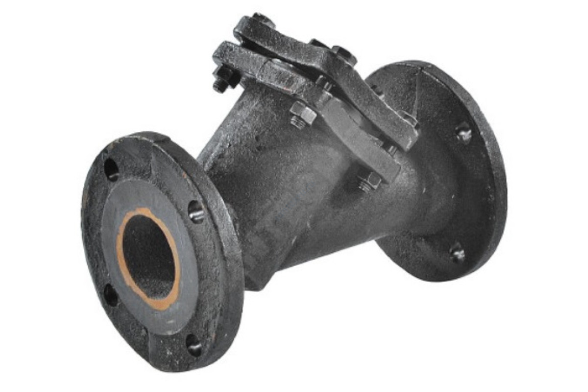 Фильтр сетчатый Y-образный чугун Ду 65 Ру16 фл ФСФ Мегастрой