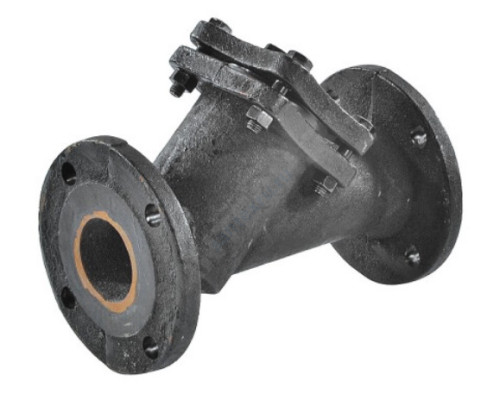 Фильтр сетчатый Y-образный чугун Ду 100 Ру16 фл ФСФ Мегастрой