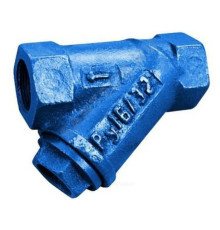 Фильтр магнитный сетчатый Y-образный чугун Ду 40 Ру16 G1 1/2" ВР ФММ со сливной пробкой Мегастрой