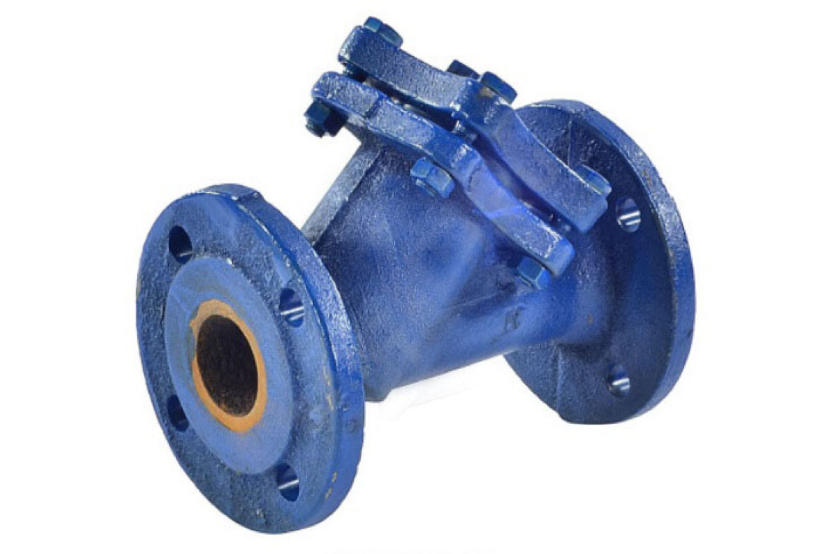 Фильтр магнитный сетчатый Y-образный чугун Ду 150 Ру16 фл ФМФ Мегастрой