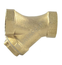 Фильтр сетчатый Y-образный латунь Ду 25 Ру16 G1" ВР ФСКО Пензапромарматура 02331000