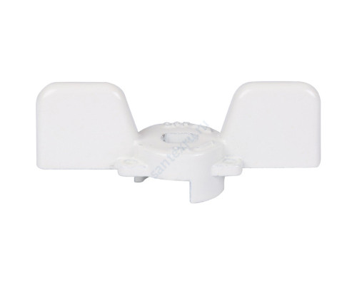 STOUT Ручка-бабочка для шарового крана STOUT 1/2"-3/4" (Белая)