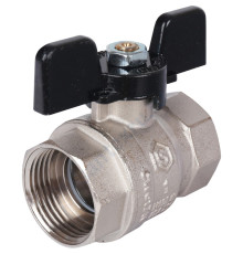 STOUT SVB Кран шаровой стандартнопроходной, ВР/ВР, ручка бабочка 3/4"