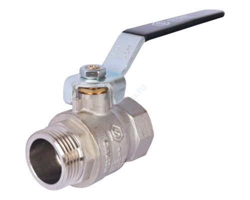 STOUT SVB Кран шаровой стандартнопроходной, ВР/НР, ручка рычаг 3/4"