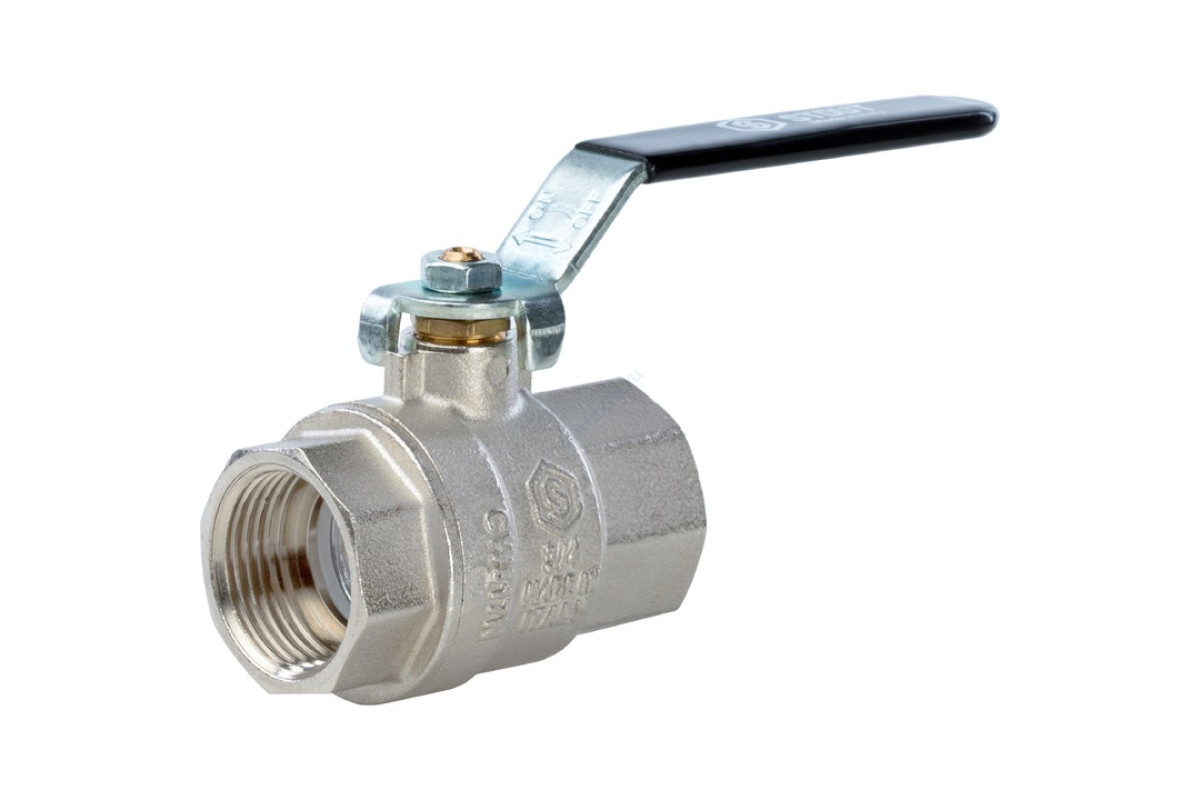 STOUT Кран шаровой полнопроходной, ВР/ВР, ручка рычаг 3/4