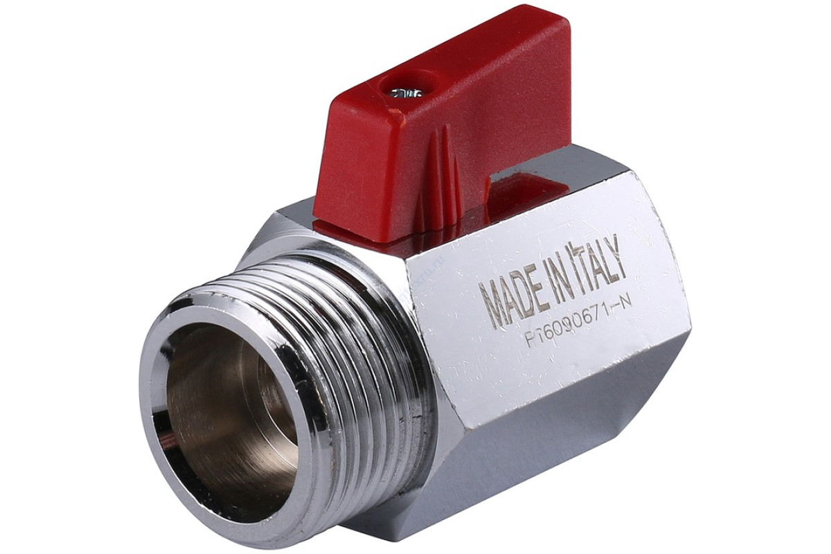 STOUT 3/4 Кран шаровой мини, муфта/резьба