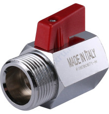 STOUT 3/4 Кран шаровой мини, муфта/резьба