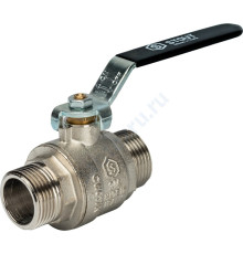 STOUT Кран шаровой полнопроходной, НР/НР, ручка рычаг 3/4