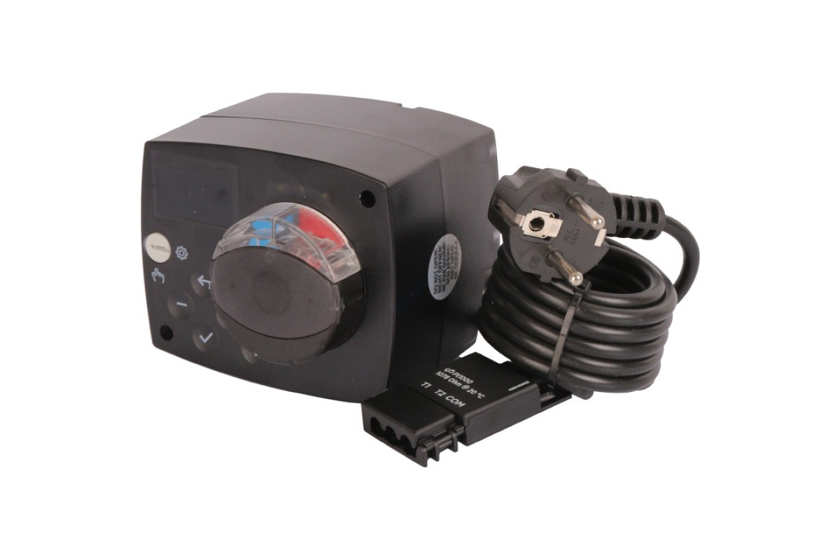 STOUT Сервопривод для смесительных клапанов с датчиком для фиксированной регулировки температуры