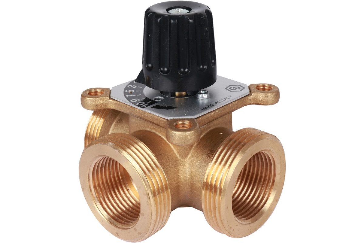 STOUT 3-х ходовой смесительный клапан 1" -1 1/2” KVs 8