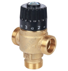 STOUT Термостатический смесительный клапан для систем отопления и ГВС 3/4" НР 30-65°С KV 1,8 SVM-0125-186520