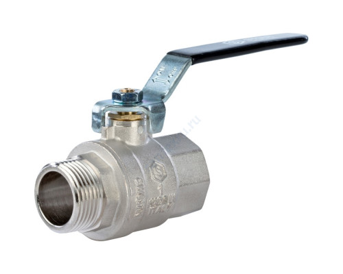 STOUT Кран шаровой полнопроходной, ВР/НР, ручка рычаг 1