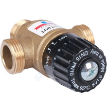 STOUT Термостатический смесительный клапан для систем отопления и ГВС 3/4" НР 20-43°С KV 1,6 SVM-0120-164320