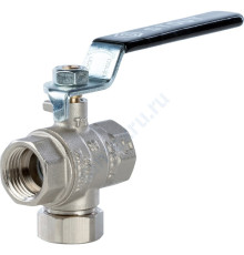 STOUT Кран шаровой с фильтром 1/2