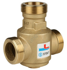 STOUT SVM-0030 Термостатический смесительный клапан G 1"1/4 НР 60°С