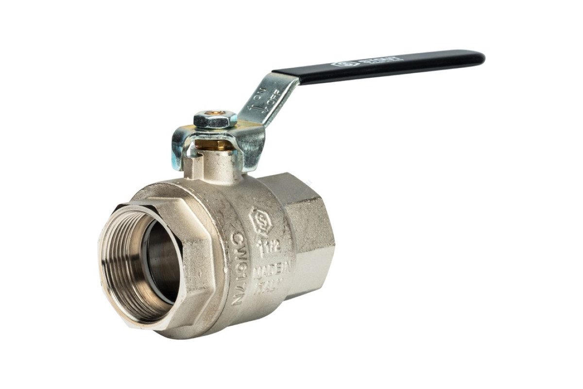 STOUT Кран шаровой полнопроходной, ВР/ВР, ручка рычаг 1 1/2