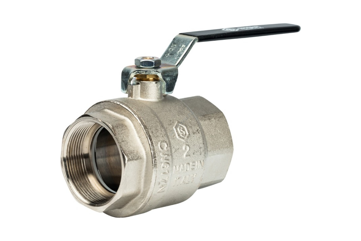 STOUT Кран шаровой полнопроходной, ВР/ВР, ручка рычаг 2