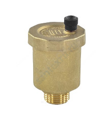 Воздухоотводчик автоматический латунь Airvent Ду 15 Ру10 G1/2" НР прямой Danfoss 065B8223