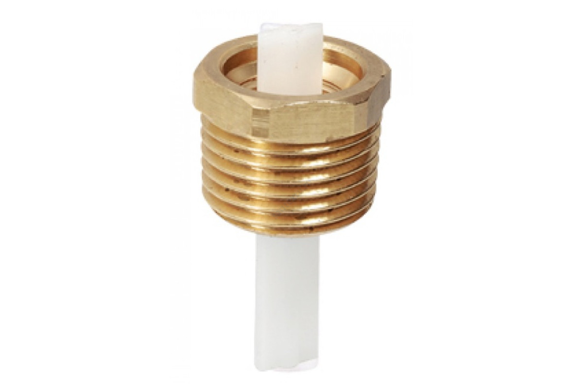 Клапан запорный R160 ДУ 15 G1/4"X1/2" ВР/НР д/возд  запорн. Giacomini R160Y002