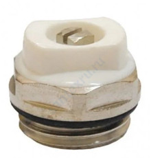 Кран Маевского латунь R90 Ду 8 Ру16 G1/4" НР под отвертку Giacomini R90X001