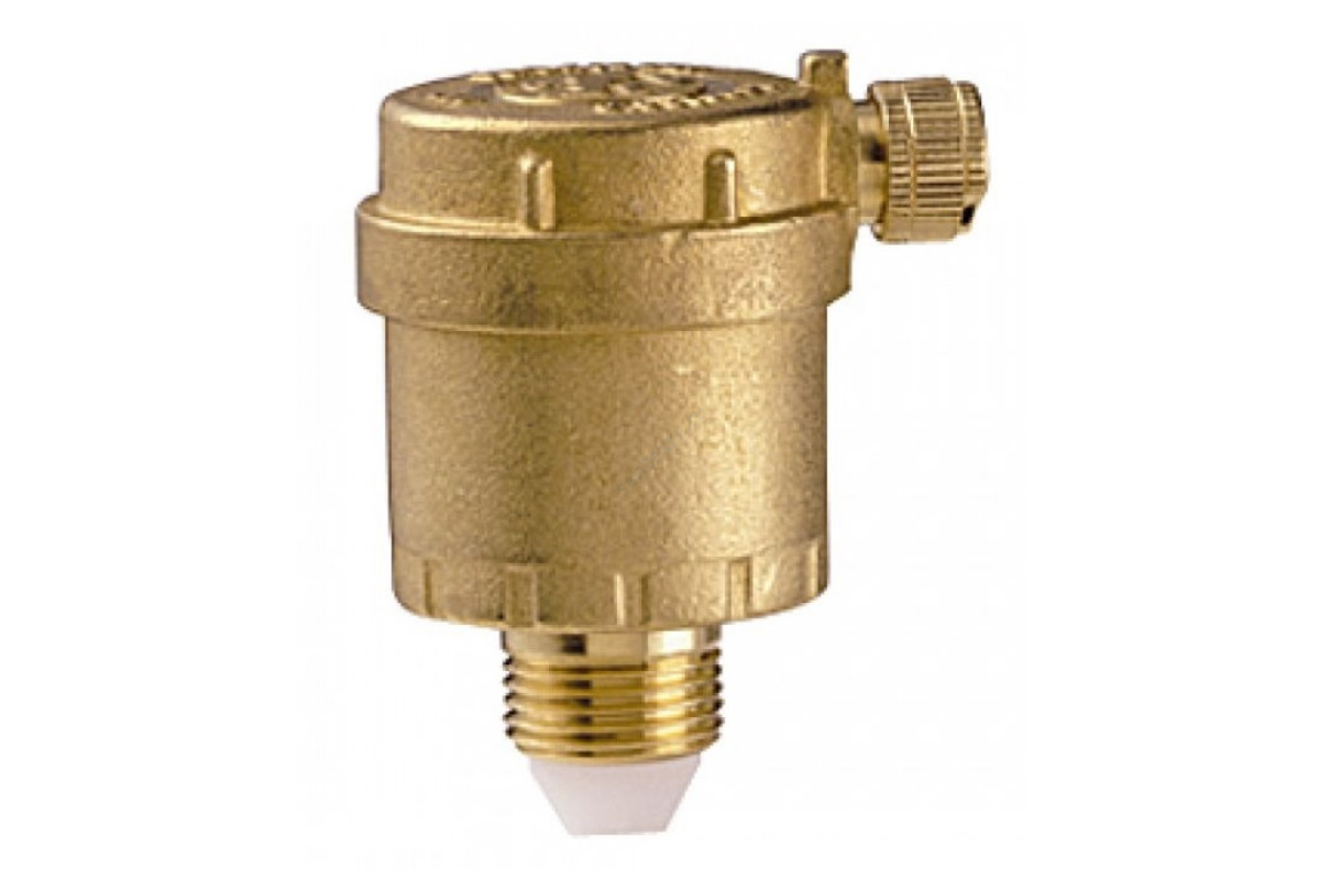 Воздухоотводчик автоматический НР латунь ДУ 8 РУ14 G1/4" прямой Giacomini R88Y001