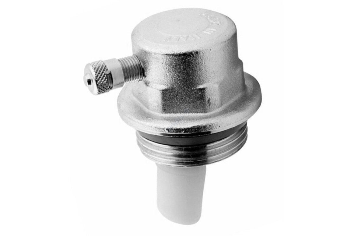 Воздухоотводчик автоматический латунь арт. 716 Ду 25 Ру10 G1" НР левый для радиатора Icma 82716AT06