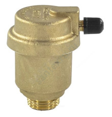 Воздухоотводчик автоматический 719 НР латунь ДУ 15 РУ10 G1/2" прямой Icma 82719AD05